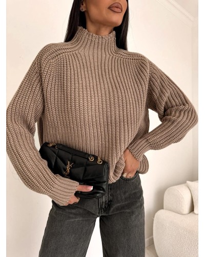 Sweter Cozy latte