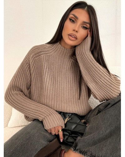 Sweter Cozy latte