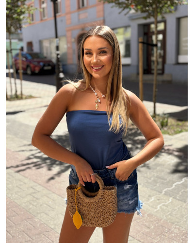 Top tuba By o la la...! denim