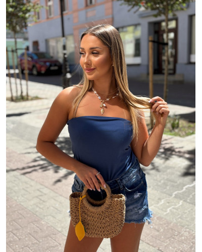 Top tuba By o la la...! denim