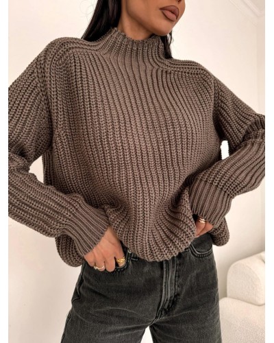 Sweter Cozy mokka