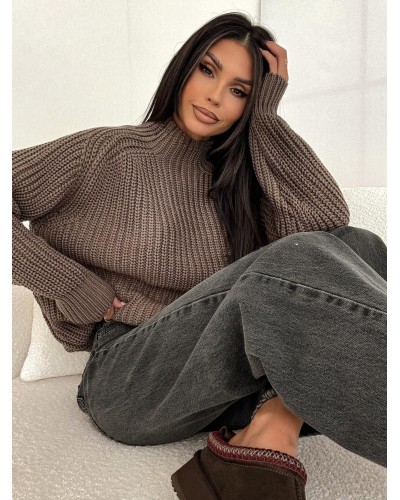 Sweter Cozy mokka