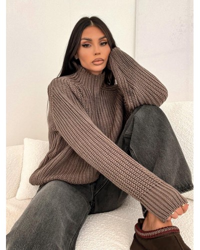 Sweter Cozy mokka