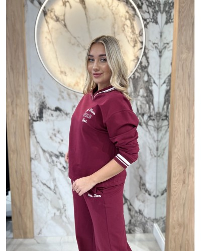 Komplet dresowy Elite Team By o la la...! merlot