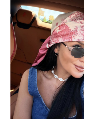 Apaszka duża a'la Dior La Milla szminka