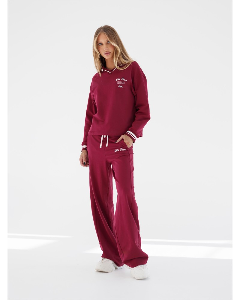 Komplet dresowy Elite Team By o la la...! merlot Komplet dresowy Elite Team By o la la...! merlot