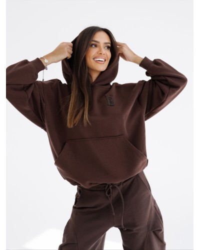 Bluza z kapturem By o la la...! chocomus
