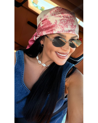 Apaszka duża a'la Dior La Milla szminka