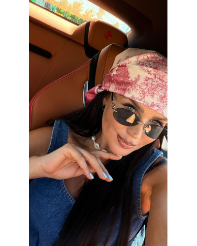 Apaszka duża a'la Dior La Milla szminka