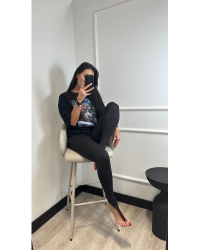 T-shirt gepard LADY DRAMA czarny