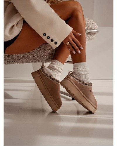 Skarpetki prążkowane Sweet Lace śmietankowe