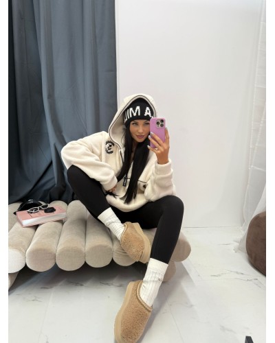 Bluza Aspen baranek z kapturem La Milla