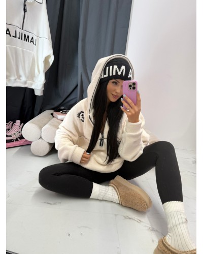 Bluza Aspen baranek z kapturem La Milla