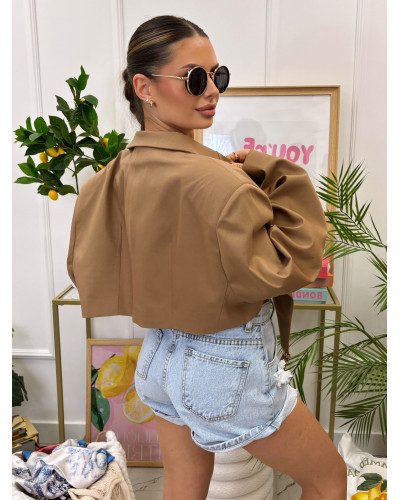 Marynarka lejce La Milla camel