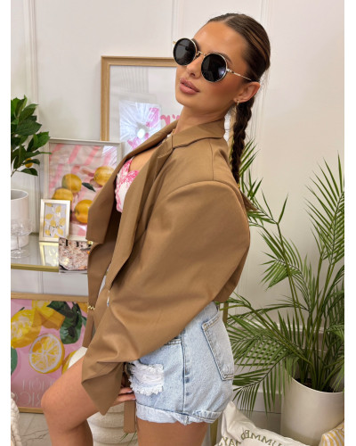 Marynarka lejce La Milla camel