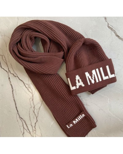 Szalik LA MILLA mleczna czekolada