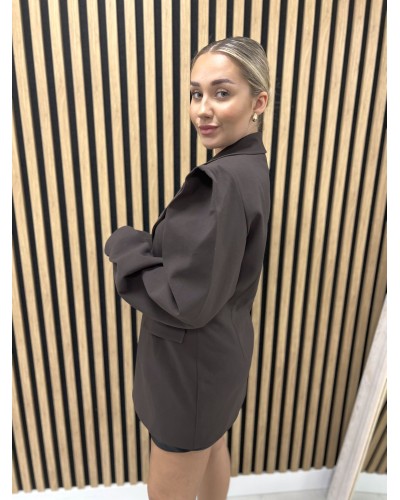 Marynarka wigilia NOWA LA MILLA czekoladowa