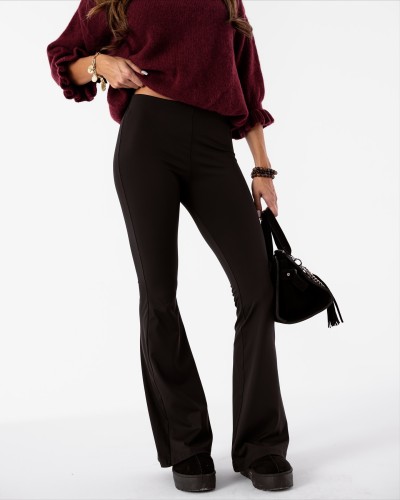 Legginsy dzwony By o la la...! czarne