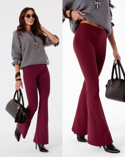 Legginsy dzwony By o la la...! merlot