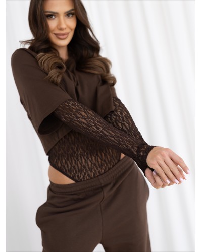 Body z koronkowym dołem By o la la...! chocomus