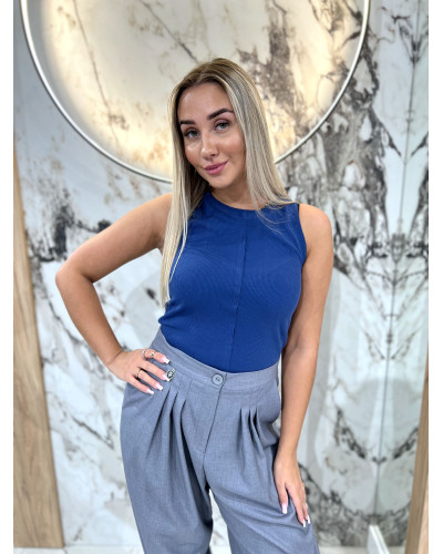 Bokserka z przeszyciem By o la la...! denim