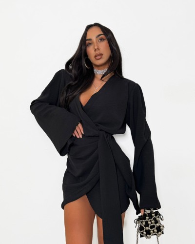 Sukienka kimono La Milla czarna