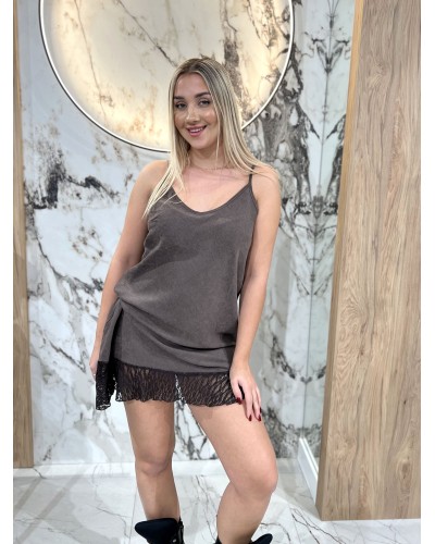 Halka z koronkowym wykończeniem By o la la...! chocomus