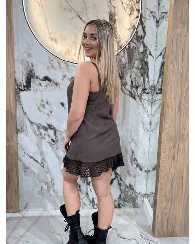 Halka z koronkowym wykończeniem By o la la...! chocomus