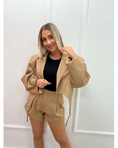 Marynarka lejce La Milla camel