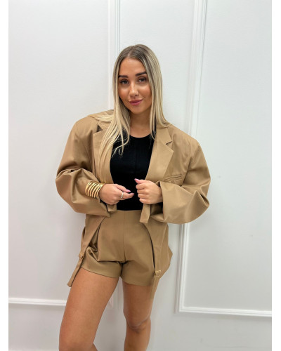 Marynarka lejce La Milla camel