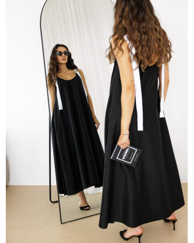 Sukienka maxi By o la la...! czarna