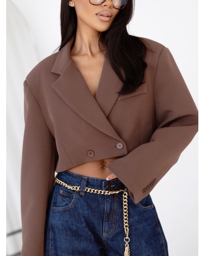 Krótka marynarka By o la la...! mleczna czekolada