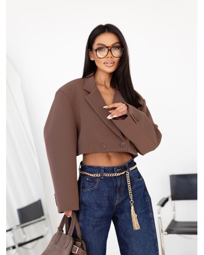 Krótka marynarka By o la la...! mleczna czekolada