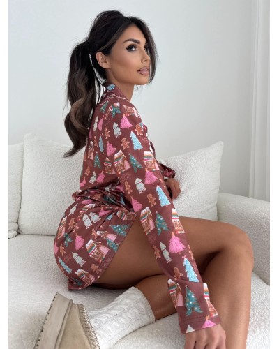 Piżama z krótkimi spodenkami Cookie Dream