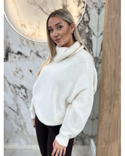 Golf Alpaka By o la la...! śmietanowy