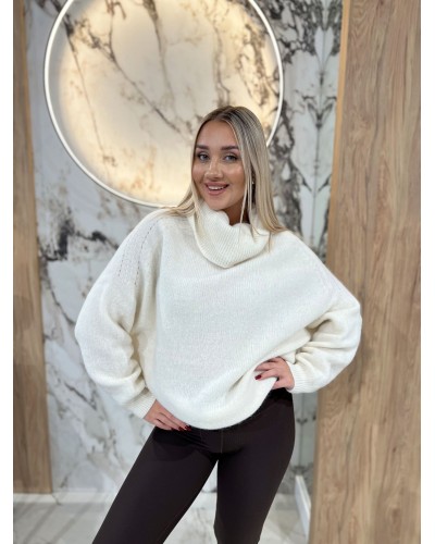 Golf Alpaka By o la la...! śmietanowy