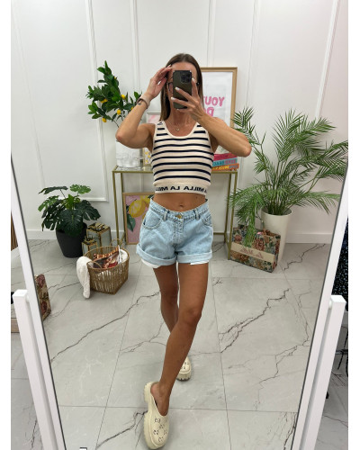 Szorty La Milla jasny jeans