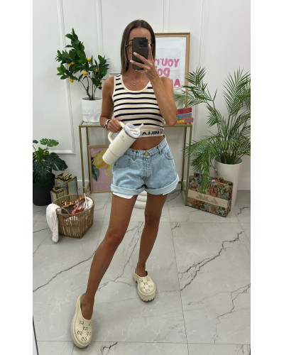 Szorty La Milla jasny jeans