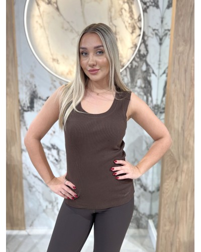 Bokserka z okrągłym dekoltem By o la la...! chocomus