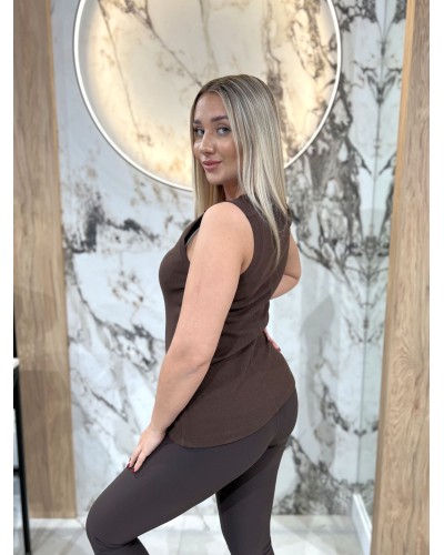 Bokserka z okrągłym dekoltem By o la la...! chocomus