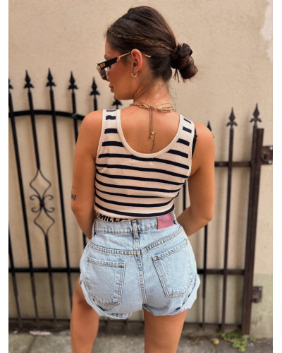 Szorty La Milla jasny jeans