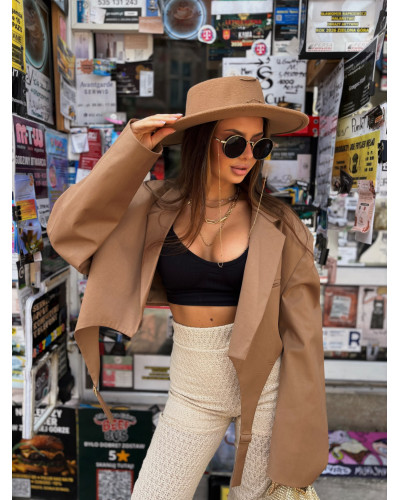 Marynarka lejce La Milla camel