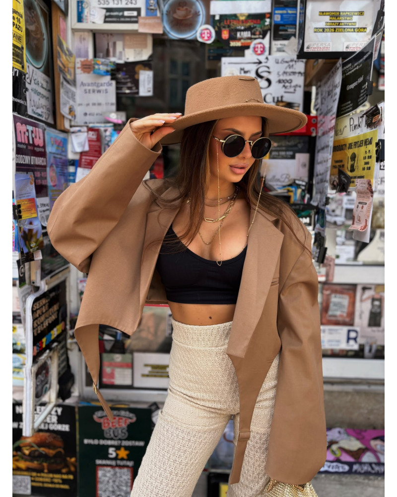 Marynarka lejce La Milla camel