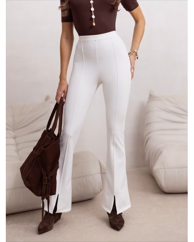 Materiałowe dzwony z przeszyciem By o la la...! śmietanowe