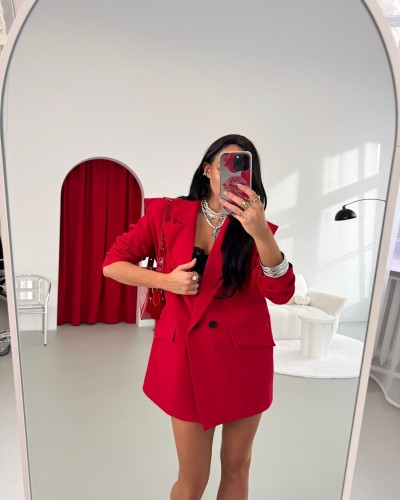 Marynarka wigilia La Milla czerwona