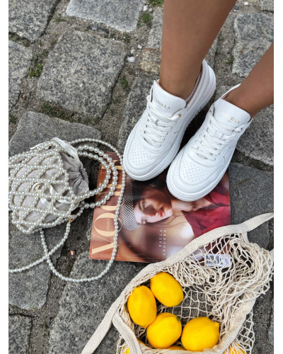 Sneakersy La Milla białe