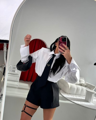 Koszula z krawatem La Milla biała