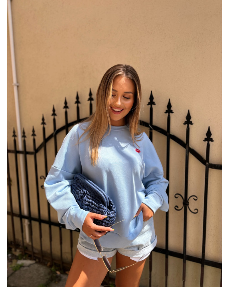 Bluza Kiss La Milla błękitna