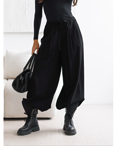 Spodnie alladynki By o la la...! czarne