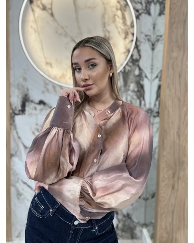 Koszula dekatyzowana By o la la...! beżowa